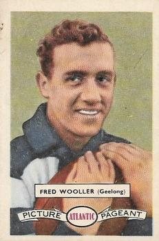 1958 Atlantic Petrol Stations Victorian League Stars #76 Fred Wooller Front